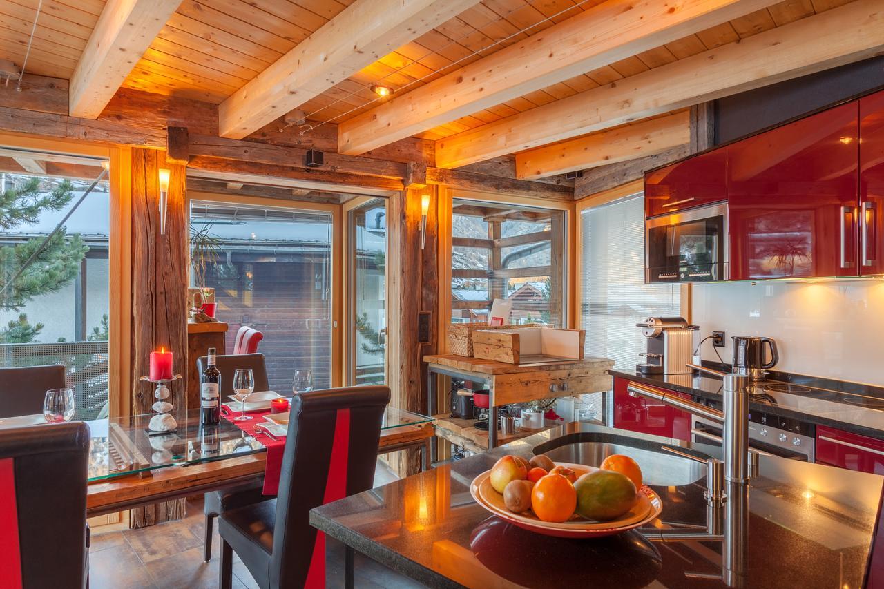 Chalet Schwalbennest Zermatt Kültér fotó